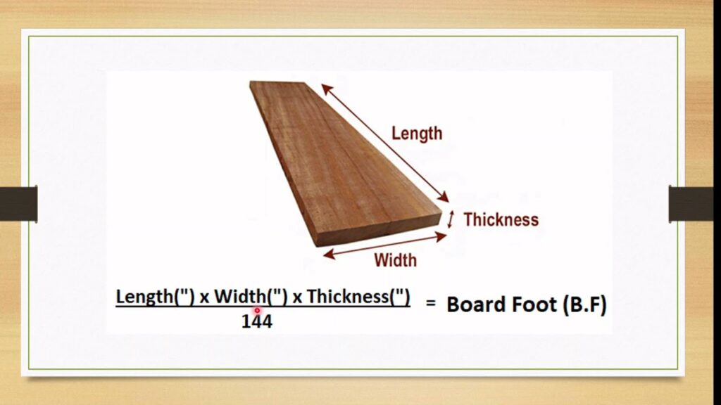 Board foot calculator - Accurate Lumber Measurement