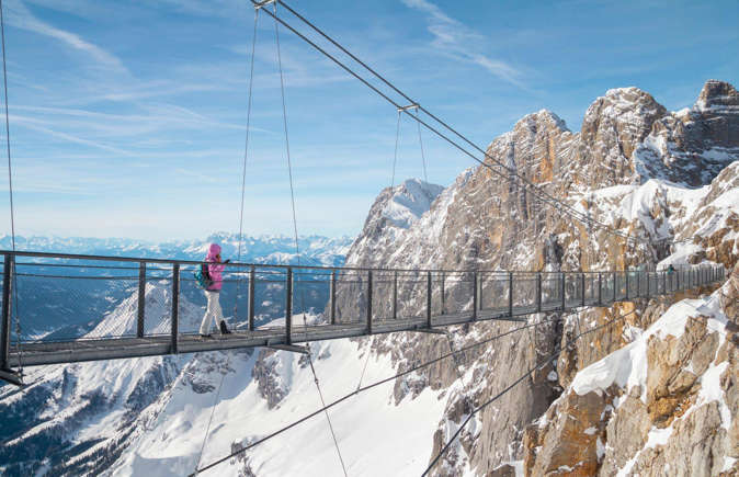 The Skywalk at the Dachstein Glacier, Germany