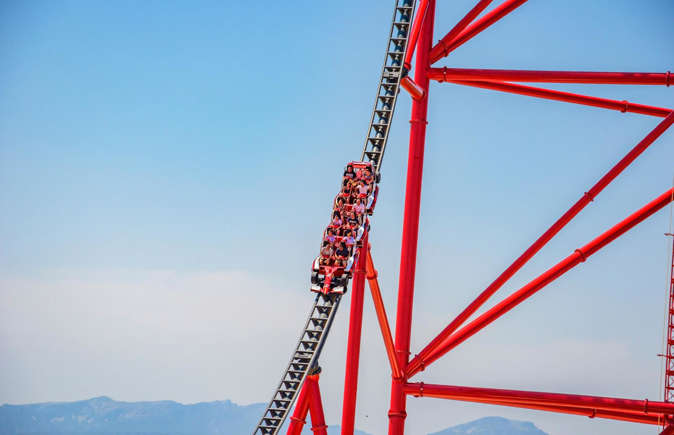 Red Force Roller Coaster, Spain