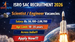 ISRO SAC Scientist/ Engineer Recruitment 2026 – Apply Online for 49 Posts