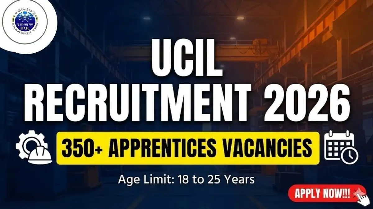 UCIL Apprentices Recruitment 2026 - Apply Now for 364+ Posts